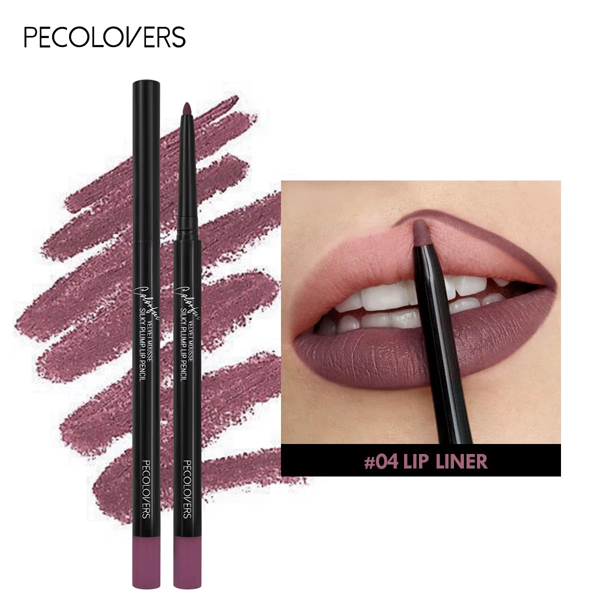 Nude Velvet Matte Lipstick Long Lasting Waterproof Color Rendering Non-Stick Cup Lip Glaze Lips Liner Pencil Woman Cosmetics