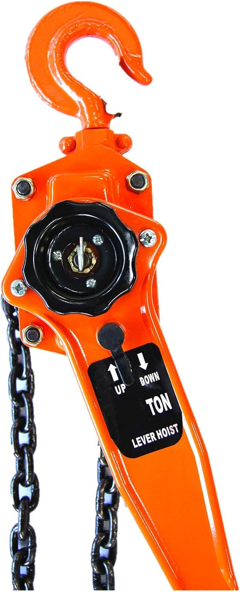 Manual Lever Block Chain Hoist 3 Ton, 6000 Lbs Chain Hoist Come along 20 Ft (6 M),Chain Hoist with Hook for Warehouse Garages Construction Zones