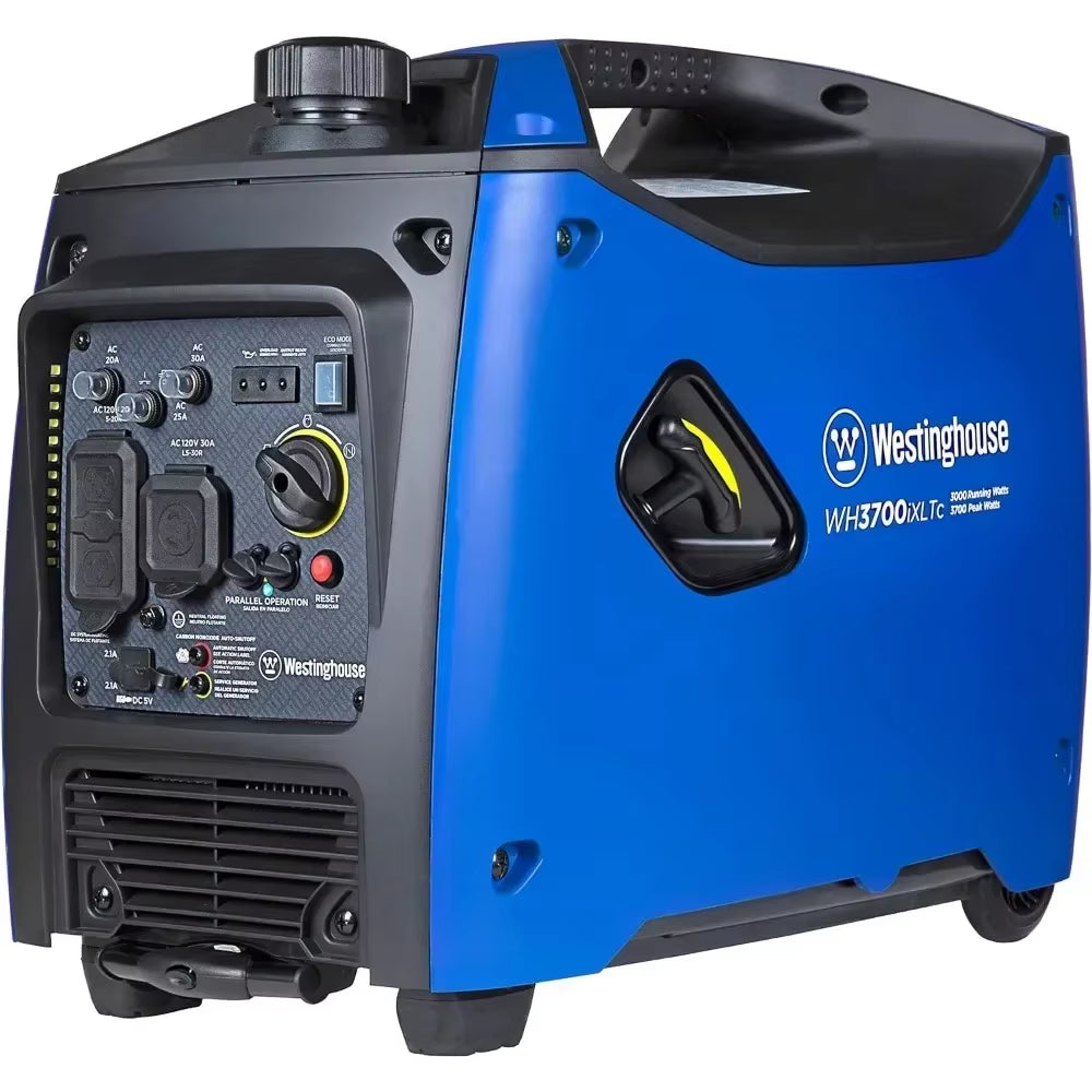 Westinghouse Outdoor Power Equipment 3700 Peak Watt Super Quiet Portable Inverter Generator, Wheel & Handle Kit