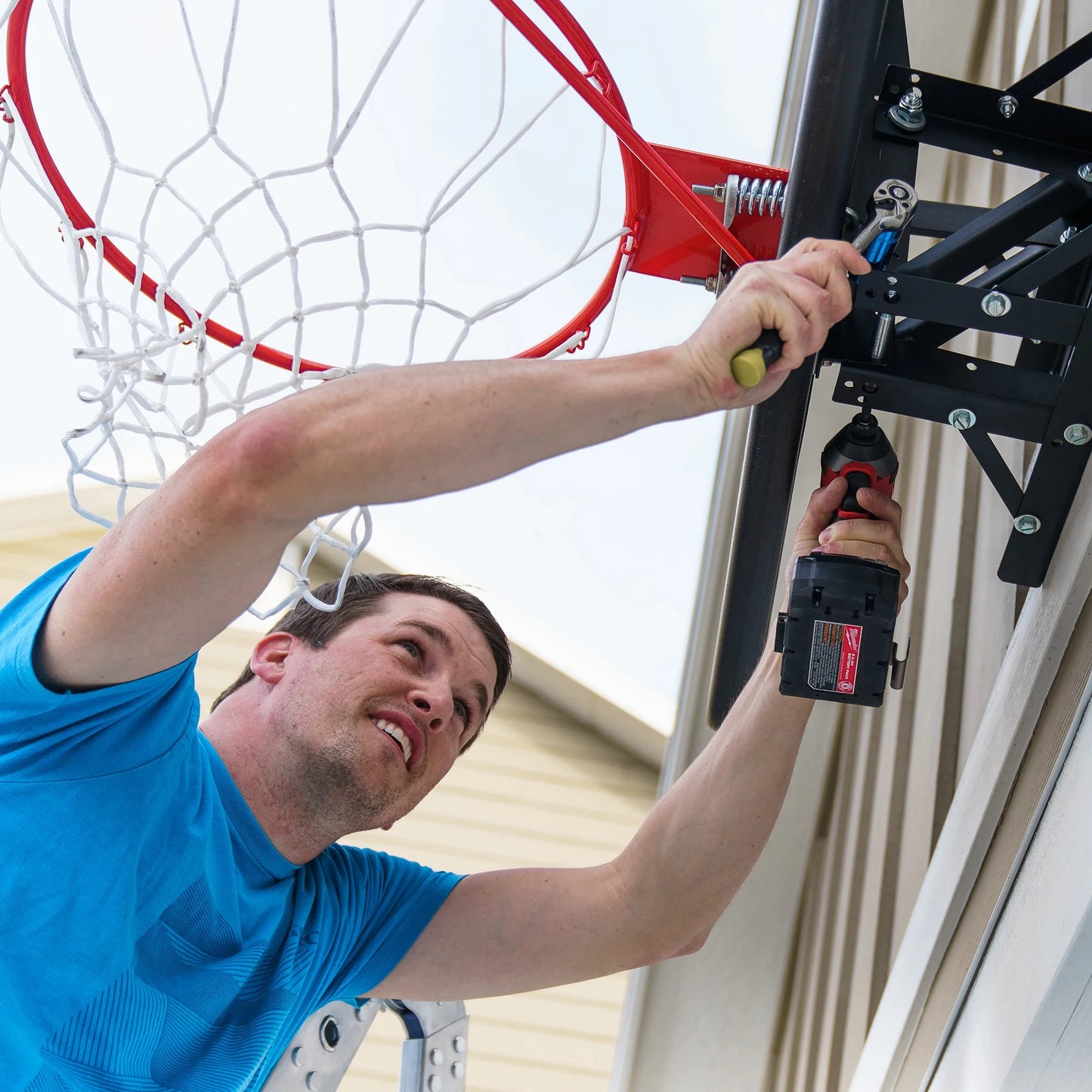 New Basketball Backboard and Rim Combo (44-Inch Polycarbonate) - 73650