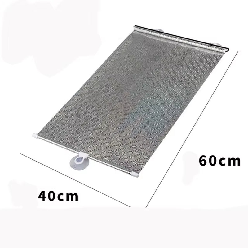 Car Sunshade Curtain Rear Side Window Front/Back Windshield Sun Block Blinks Black Cover Suction Cup Universal Cars Accessories