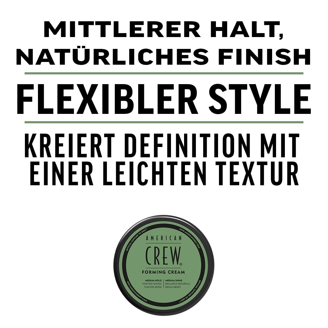 Men'S Hair Forming Cream (OLD VERSION), like Hair Gel with Medium Hold & Medium Shine, 3 Oz (Pack of 1)