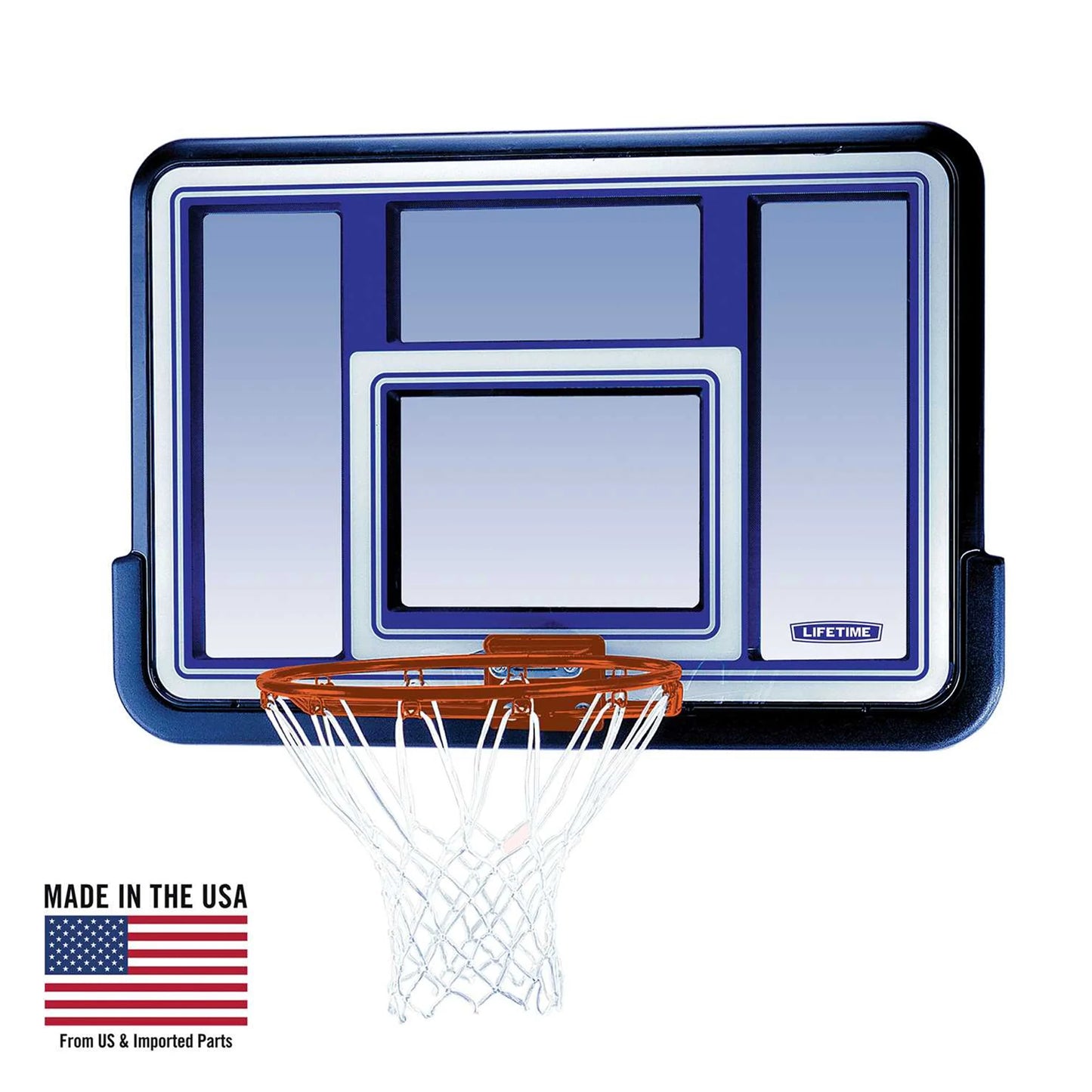 New Basketball Backboard and Rim Combo (44-Inch Polycarbonate) - 73650