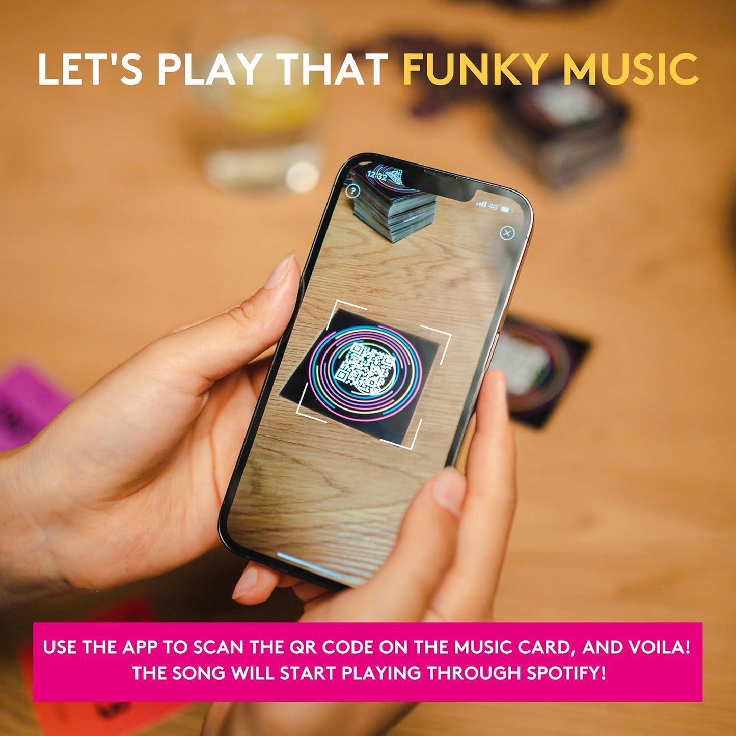 Jumbo Hitster - the Music Party Card Game, Fun Music Quiz Card Game, 2-10 - 300