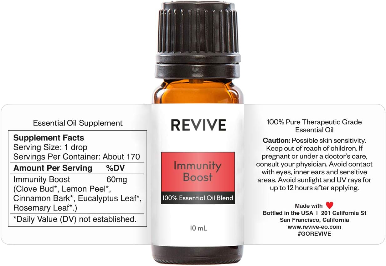 Immunity Boost Essential Oil Blend 2 Pack by - 100% Pure Therapeutic Grade, for Diffuser, Humidifier, Massage, Aromatherapy, Skin & Hair Care