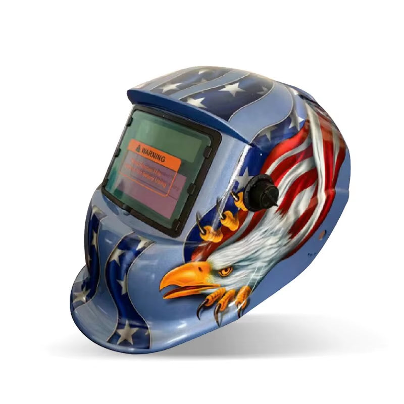 Airajwelding Mask Welder Protection Head Worn Solar Automatic Dimming Welding Cap Multifunctional Professional Welding Equipment
