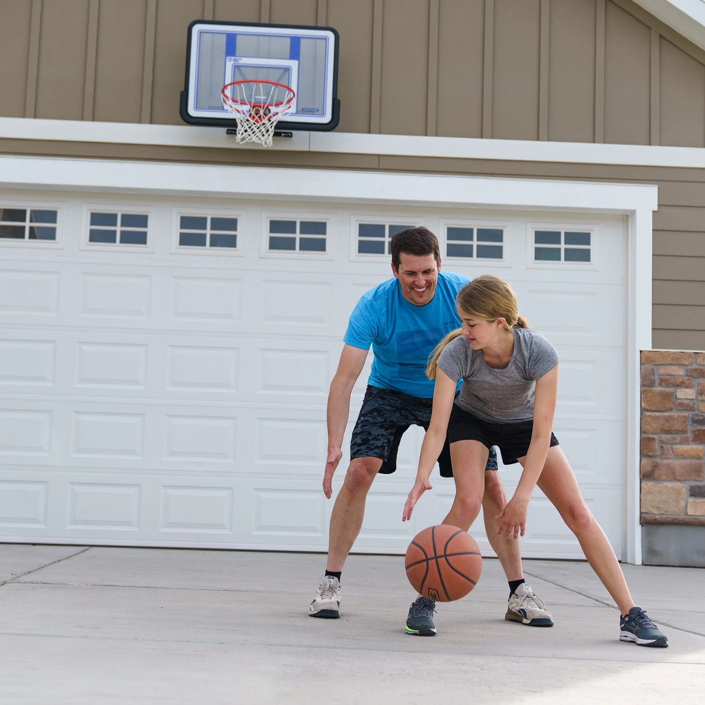 New Basketball Backboard and Rim Combo (44-Inch Polycarbonate) - 73650
