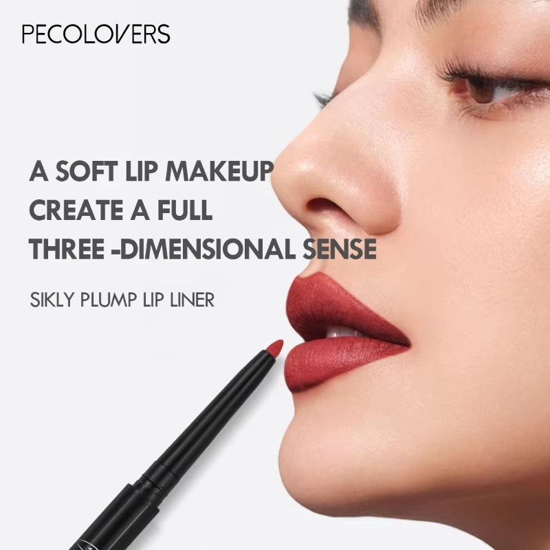 Nude Velvet Matte Lipstick Long Lasting Waterproof Color Rendering Non-Stick Cup Lip Glaze Lips Liner Pencil Woman Cosmetics