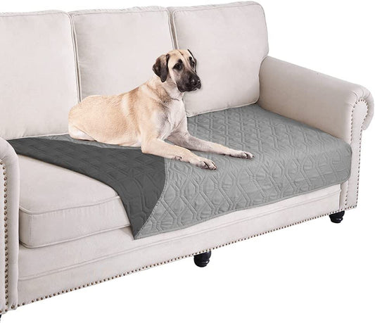 Waterproof Dog Bed Cover Pet Blanket for Furniture Bed Couch Sofa Reversible