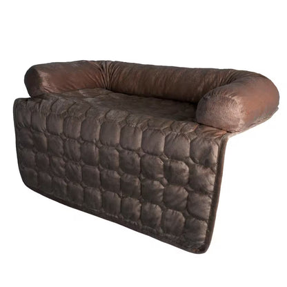 30 In. X 30.5 In. Brown Furniture Protector with Memory Foam