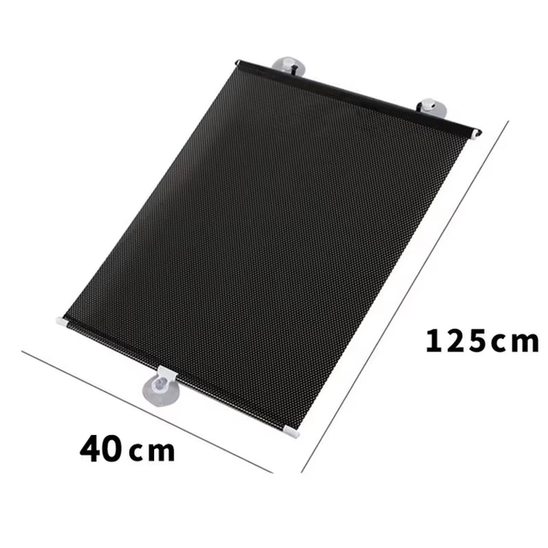 Car Sunshade Curtain Rear Side Window Front/Back Windshield Sun Block Blinks Black Cover Suction Cup Universal Cars Accessories
