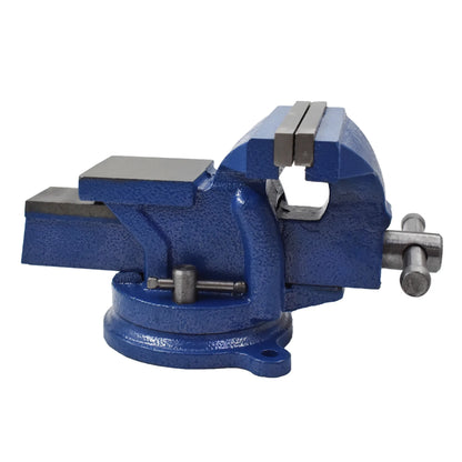 4 Inch Heavy Duty Bench Vise with Anvil 360 Degree Swivel Locking Base Bench Clamp, Fit for Clamping Fixing Equipment Home or Industrial