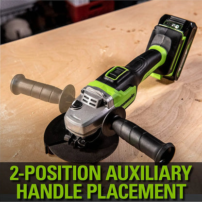 24V Brushless 4-1/2 In. Angle Grinder, Battery and Charger Not Included 3100502AZ