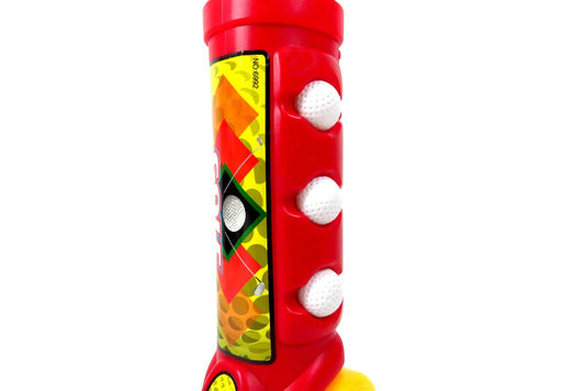 PS311 Red Deluxe Kids Happy Golfer Toy Golf Set, Red