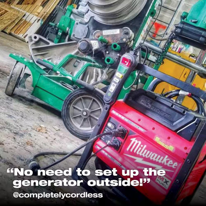 MX FUEL 3600-Watt/1800-Watt Lithium-Ion Battery Powered Push Start Portable Power Station Battery Generator