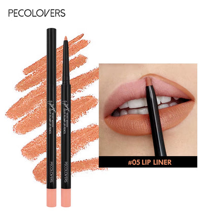 Nude Velvet Matte Lipstick Long Lasting Waterproof Color Rendering Non-Stick Cup Lip Glaze Lips Liner Pencil Woman Cosmetics