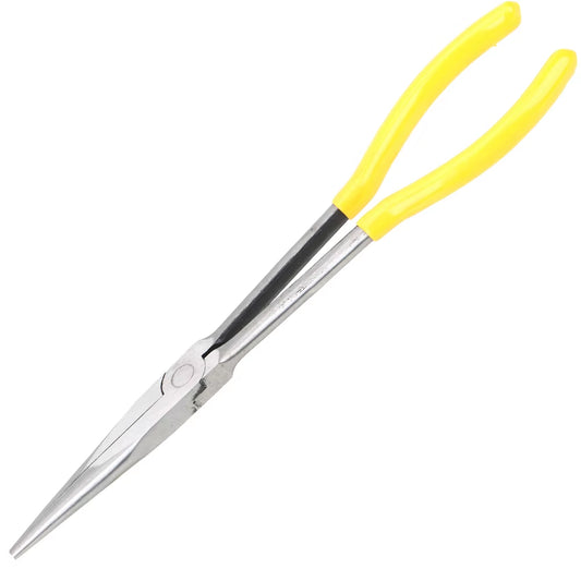 Extra Long Nose Pliers Hand Tools Straight Bent Tip Mechanic Equipment 1Pc