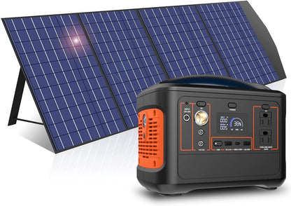 YW500 600W Portable Power Station Outdoor Rv/Van Camping Urgent Solar Generator Solar Mobile Lithium Battery Pack