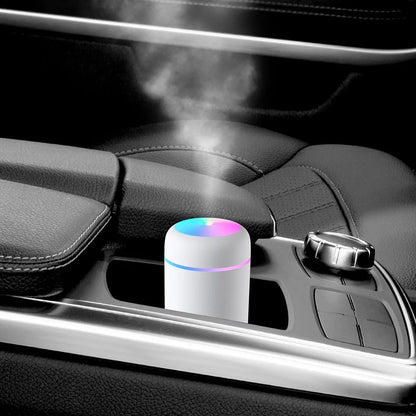 300Ml Ultrasonic Aromatherapy Aroma Essential Oil Diffuser Quiet Air Humidifier for Car, Office, Bedroom