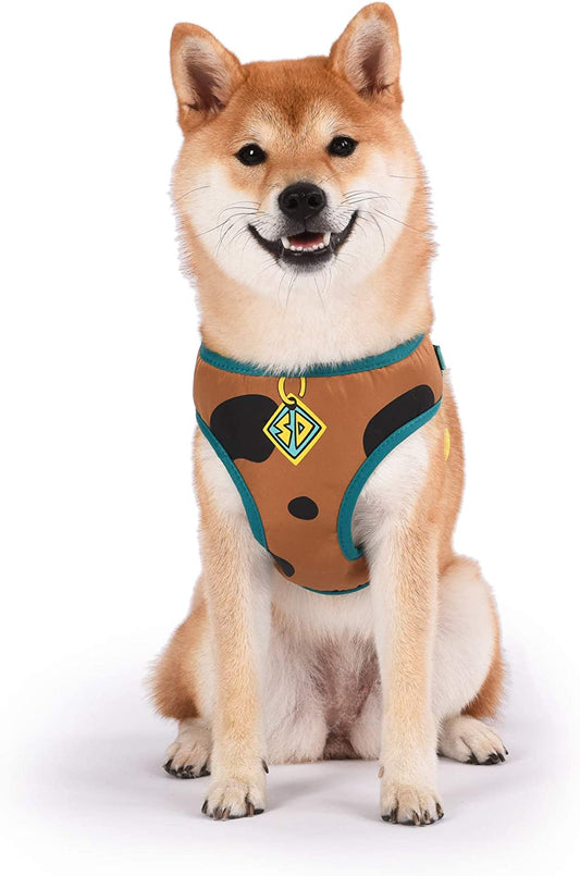 Warner Brothers  Dog Harness - Soft, Comfortable Large Dog Harness - No Pull Tan and Blue