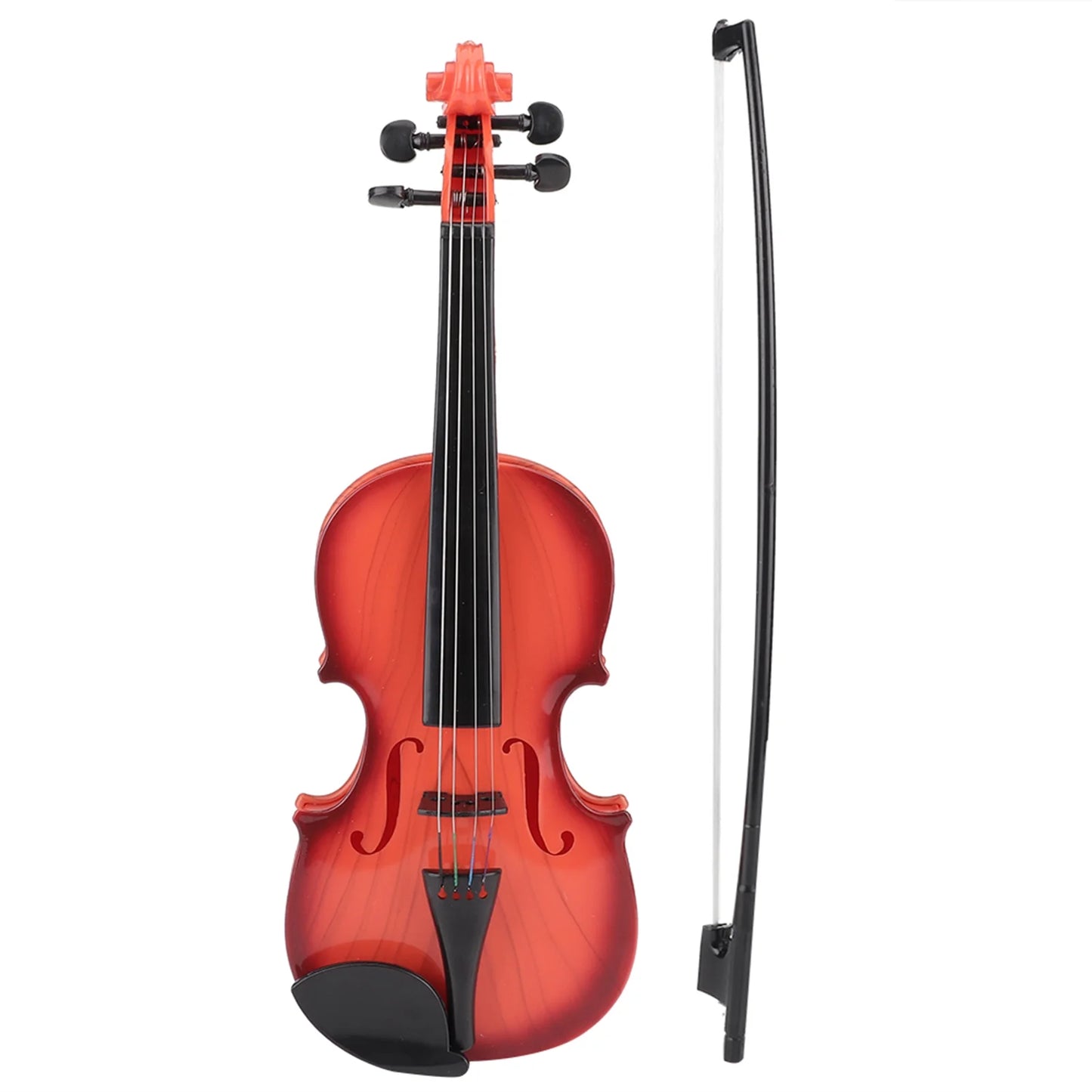 Music Toy, Violin Toy, Simulated Kid Acoustic Violin Toy Acoustic Violin Toy for Children Violin Beginners Light Brown