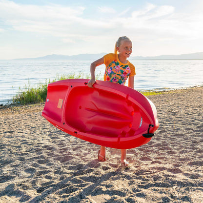 Wave 6 Ft Youth Kayak, Fire Red (91401)