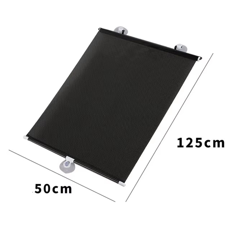 Car Sunshade Curtain Rear Side Window Front/Back Windshield Sun Block Blinks Black Cover Suction Cup Universal Cars Accessories