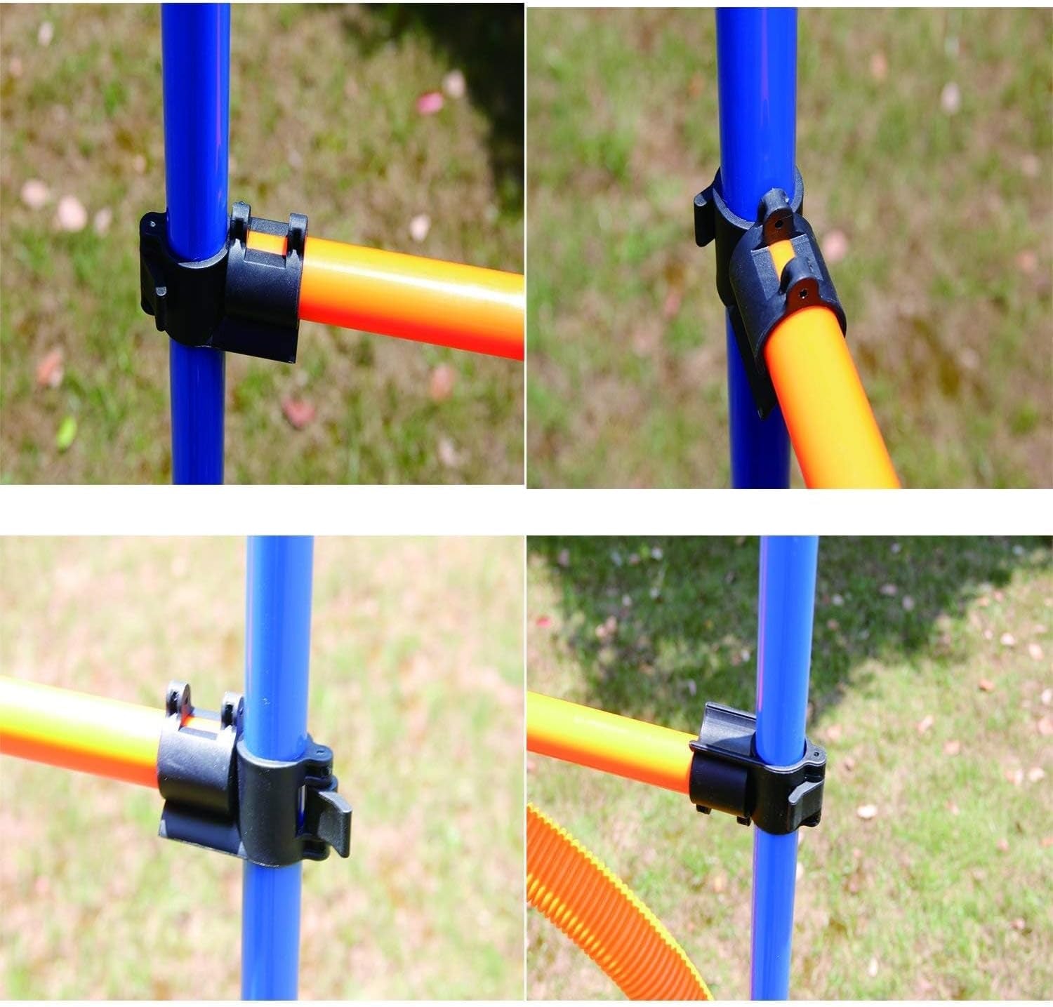 Dog Training Exercise Equipment,Puppy Agility Training Kit, Jump Ring Outdoor,Playground Equipment Outdoor,Dog Agility Jumps for Backyards, Parks, and Playgrounds