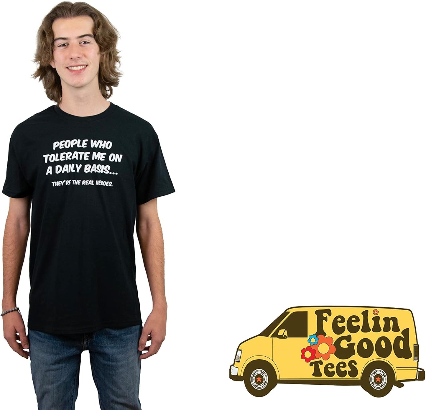 People Who Tolerate Me on a Daily Basis Sarcastic Funny T Shirt