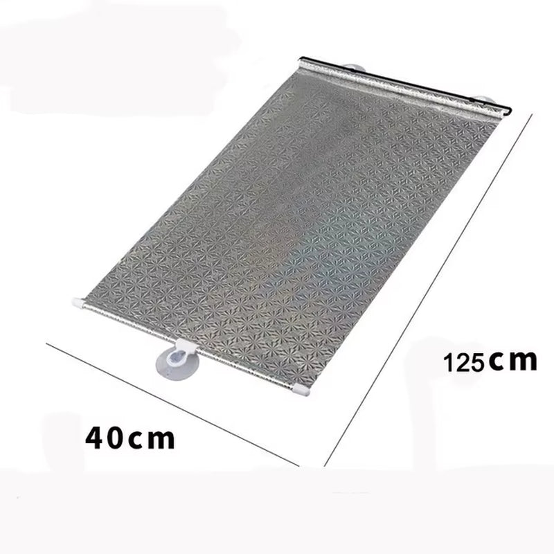 Car Sunshade Curtain Rear Side Window Front/Back Windshield Sun Block Blinks Black Cover Suction Cup Universal Cars Accessories