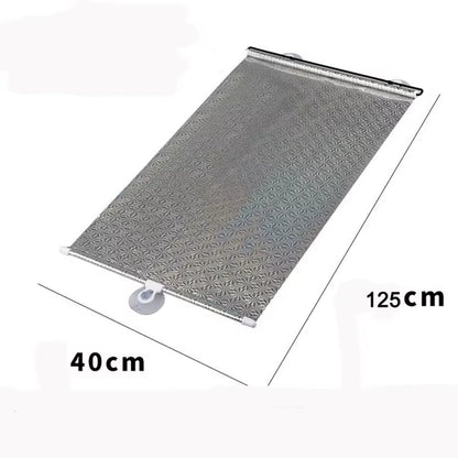 Car Sunshade Curtain Rear Side Window Front/Back Windshield Sun Block Blinks Black Cover Suction Cup Universal Cars Accessories