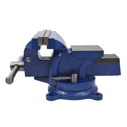 4 Inch Heavy Duty Bench Vise with Anvil 360 Degree Swivel Locking Base Bench Clamp, Fit for Clamping Fixing Equipment Home or Industrial