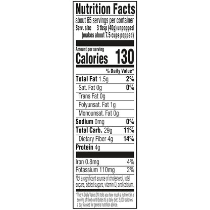 Gourmet Popcorn Kernels, Original Yellow, 5 Lb.