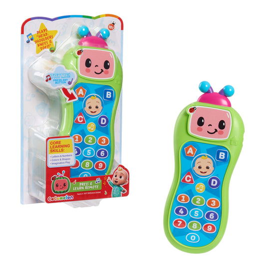 Press and Learn Remote, Learning & Education, Officially Licensed Kids Toys for Ages 18 Month, Gifts and Presents