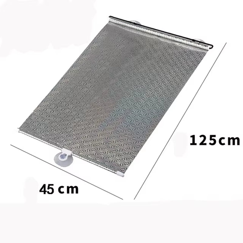 Car Sunshade Curtain Rear Side Window Front/Back Windshield Sun Block Blinks Black Cover Suction Cup Universal Cars Accessories