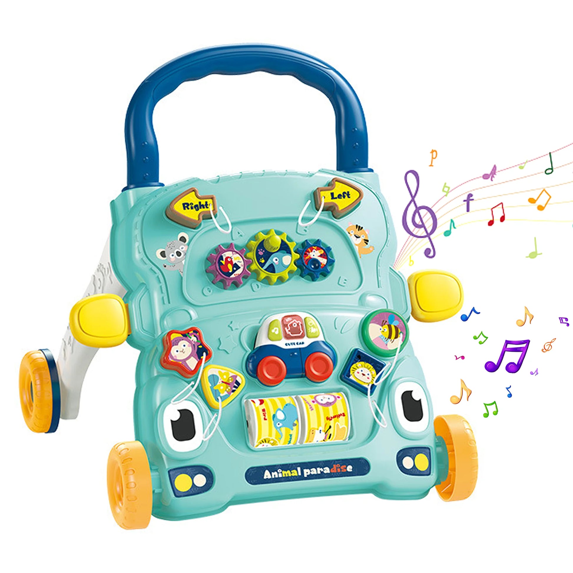 Baby Walker Toys for 1 Year Old Sit to Stand Learning Walker Activity Center Baby Push Walker