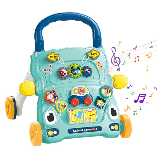 Baby Walker Toys for 1 Year Old Sit to Stand Learning Walker Activity Center Baby Push Walker