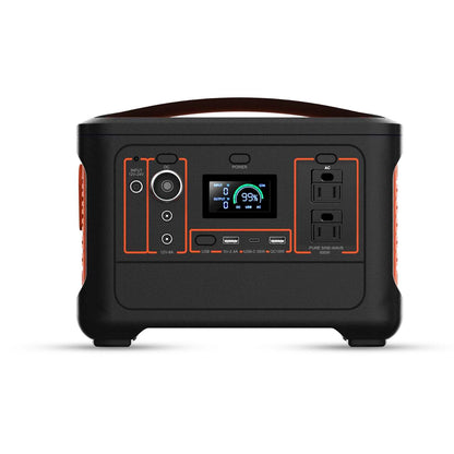 YW500 600W Portable Power Station Outdoor Rv/Van Camping Urgent Solar Generator Solar Mobile Lithium Battery Pack