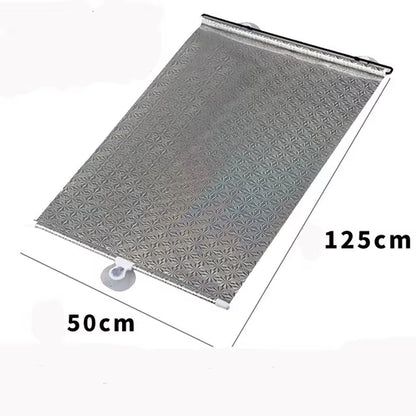 Car Sunshade Curtain Rear Side Window Front/Back Windshield Sun Block Blinks Black Cover Suction Cup Universal Cars Accessories