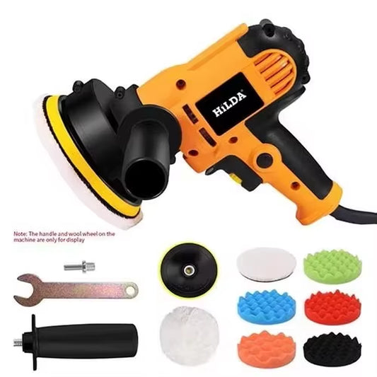 Electric Car Polisher Machine Auto Polishing Machine Adjustable Speed Sanding Waxing Tools Car Accessories Powewr Tools