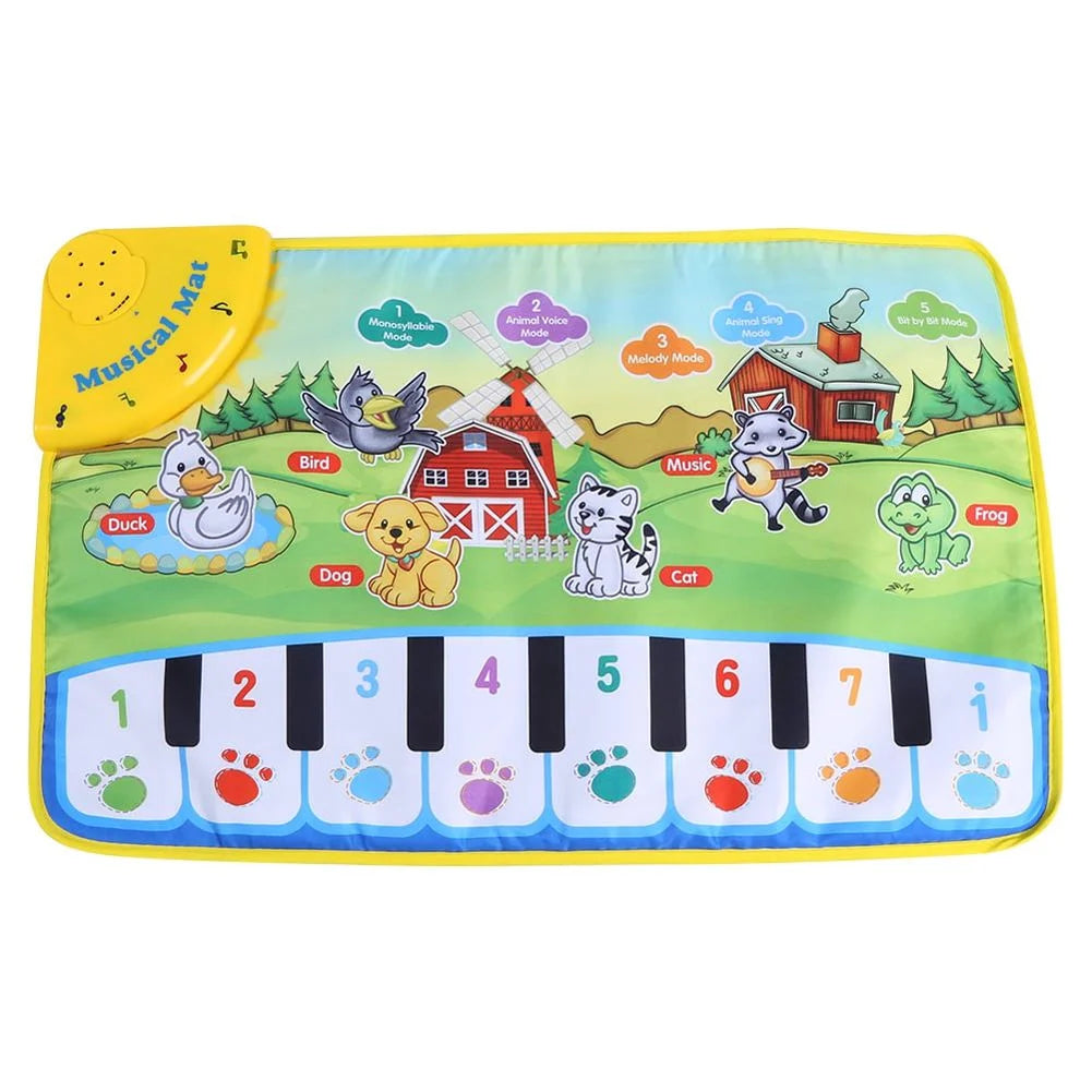 Baby Music Mat Children Crawling Piano Carpet Educational Musical Toy Kids Gift Baby Music Carpet
