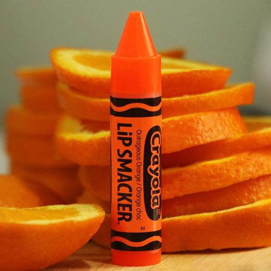 Crayola Lip Balm Party Pack - 8 Moisturizing Lip Balms, Cotton Candy, Orange, Sherbert, Watermelon, Berry, Apple, Banana, Hydrating & Protecting - Cruelty-Free
